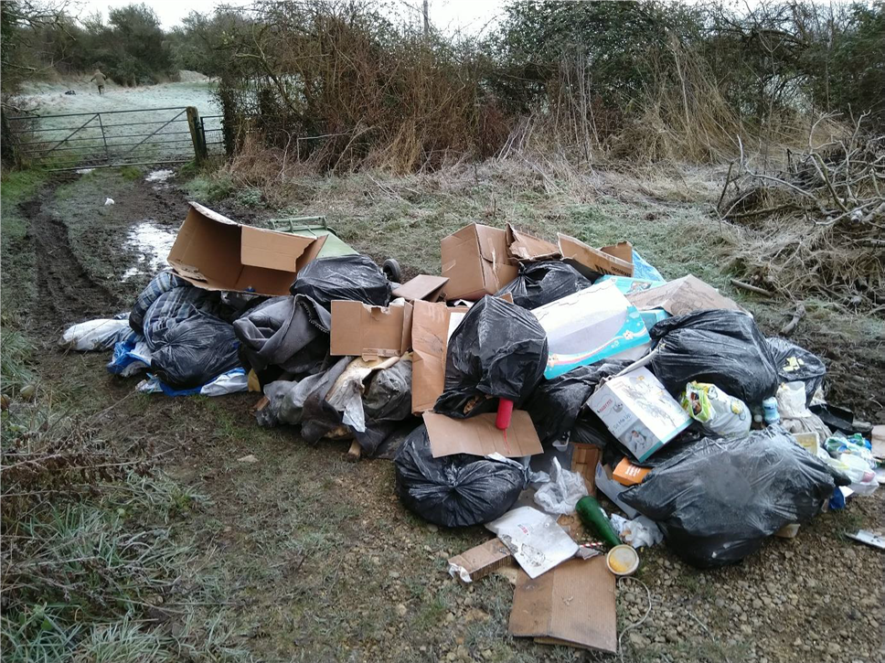 Fly tip prosecution