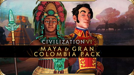 Civilization VI - New Frontier Pass - Maya & Gran Colombia Pack - Key Art