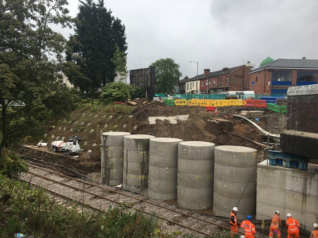 Railway through Bolton reopens: Moses Gate bridge repairs