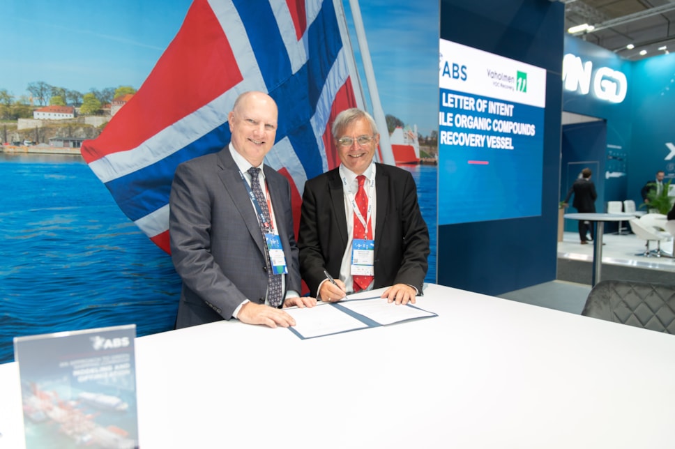 Image ABS John McDonald with Vaholmen Arve Andersson