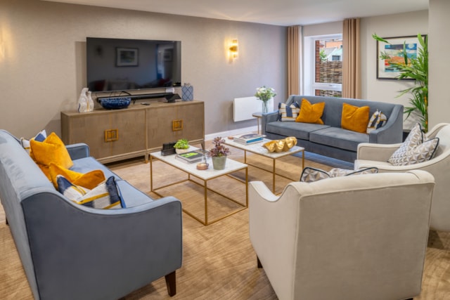 McCarthy Stone Violet Place Bagshot homeowners lounge